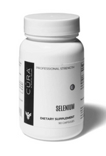 Load image into Gallery viewer, Cūra Selenium 200 mcg Dietary Supplement 90 capsules
