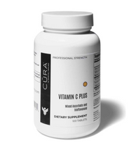 Load image into Gallery viewer, Cūra Vitamin C Plus Dietary Supplement, 100 Tablets
