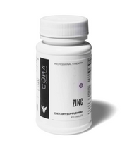 Load image into Gallery viewer, Cūra Zinc Dietary Supplement, 100 Tablets
