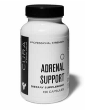 Load image into Gallery viewer, Cūra Adrenal Support Plus Dietary Supplement, 120 capsules
