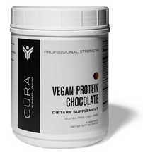 Load image into Gallery viewer, Cūra Vegan Protein Chocolate Dietary Supplement (15 servings)
